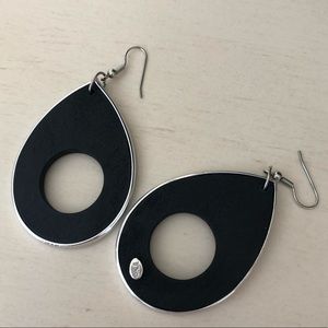 Authentic Kenneth Jay Lane Art Deco Earrings